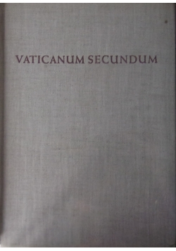 Vaticanum secundum, band III