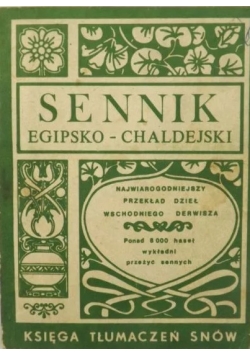 Sennik egipsko chaldejski
