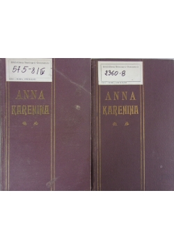Anna Karenina, tom IV I VI