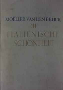 Die Italiensische Schonheit, 1930r.