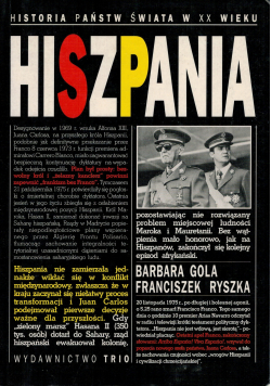 Historia państw świata w XX wieku Hiszpania