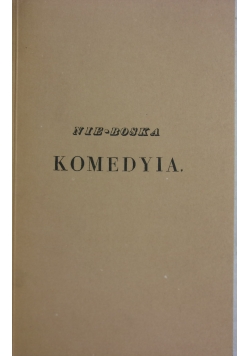 Nie boska komedyia