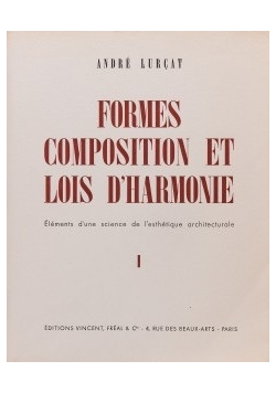 Formes Composition et Lois D'Harmonie