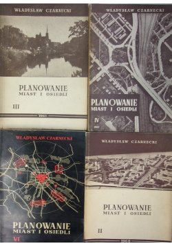 Planowanie miast i osiedli, 4 książki