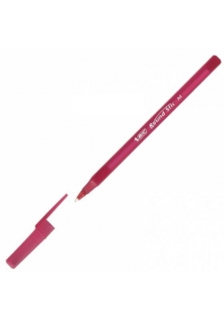Długopis Round Stic czerwony (60szt) BIC