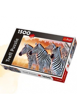 Puzzle 1500 Zebry TREFL