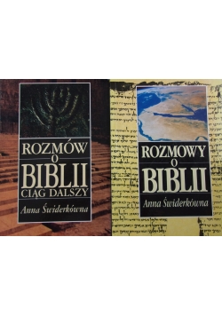 Rozmowy o Biblii, Rozmów o Biblii ciąg dalszy, zestaw 2 książek