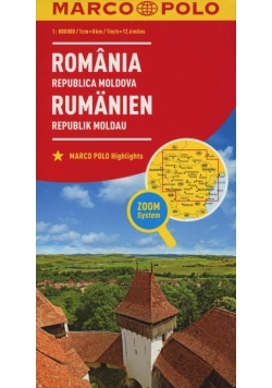 Mapa ZOOM System.Rumunia,Mołdawia plan miasta