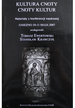Kultura Cnoty materiały z konferencji naukowej