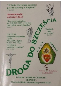 Droga do szczęścia Nowa ewangelizacja poprzez codzienne rozważanie słowa Bożego
