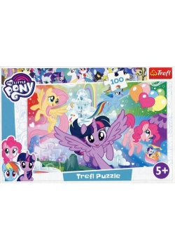 Puzzle 100 Tęczowa kraina My Little Pony