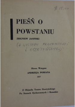 Pieśń o Powstaniu