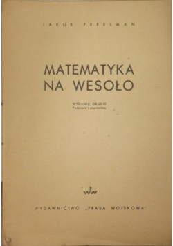 Matematyka na wesoło 1950 r.