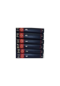 Nowa encyklopedia powszechna, Tom I – VI