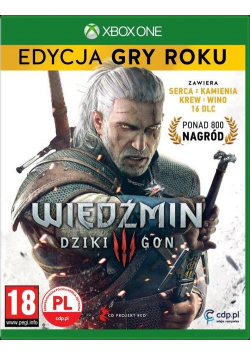 Wiedźmin 3 Edycja Gry Roku XBOX ONE