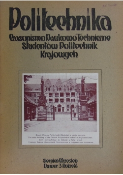 Politechnika nr 3, 1946r.
