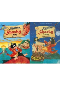 Kapitan Sharky, zestaw 2 książek