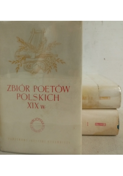 Zbiór poetów polskich XIX w. 3 Tomy
