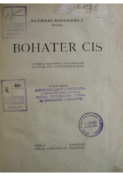 Bohater Cis 1922 r.