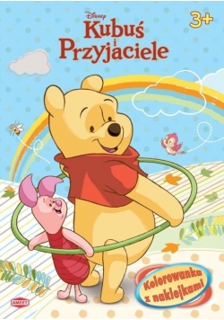 Kolorowanka z naklejkami. Kubuś i przyjaciele 2
