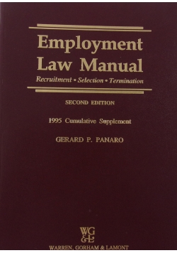 Employment Law Manual