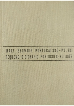 Mały słownik portugalsko - polski