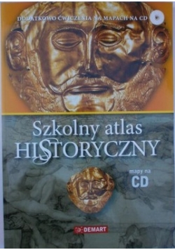 Szkolny atlas historyczny z płytą + płyta CD