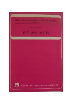 Wybór Mów