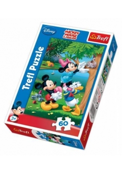 Puzzle 60 Myszka Miki Piknik TREFL