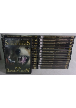 Wielcy detektywi. Sherlock Holmes, zestaw 27 płyt DVD