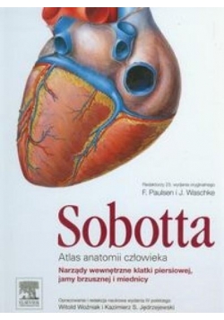 Atlas anatomii człowieka Sobotta T.2 Narządy wewnę