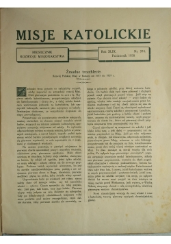 Misje Katolickie, 4 numery, ok. 1931 r.
