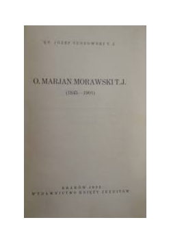 O Marjan Morawski T.J 1932 r