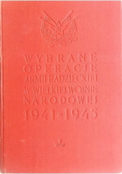 Wybrane operacje Armii Radzieckiej