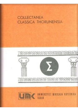 Collectanea classica thorunensia IX