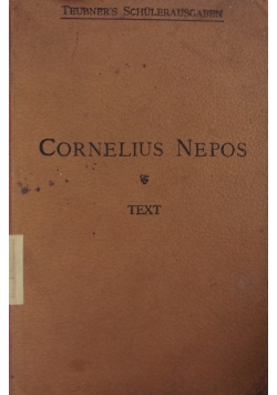 Cornelius Nepos, 1897 r.