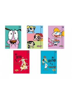 Teczka z gumką A4+ LUX UV Cartoon Network (10szt)
