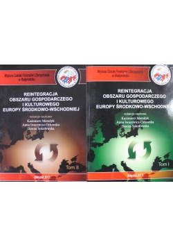 Reintegracja obszaru gospodarczego Tom 1 do 2