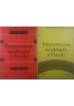 Feynmana wykłady z fizyki.Zestaw 2 książek