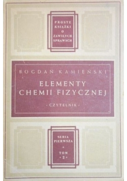 Elementy chemii fizycznej, 1947 r.