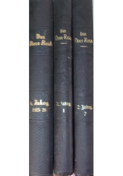 Das neue Reich 3 tomy, ok 1920r.