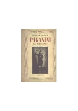 Paganini le magicien, 1938r.