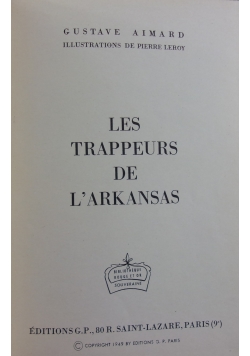 Les Trappeurs de L'arkansas
