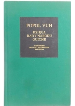 Księga rady narodu Quiche