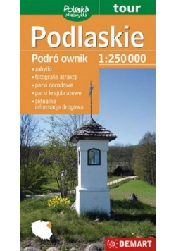 Podlaskie podróżownik mapa turystyczna