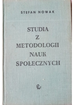Studia z Metodologii nauki społecznych