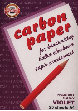 Kalka ołówkowa A4 25 arkuszy