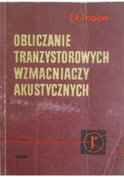 Obliczanie tranzystorowych wzmacniaczy akustycznych