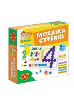 Wpinanka-Mozaika cyferki