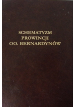 Schematyzm Prowincji oo.Bernardynów
